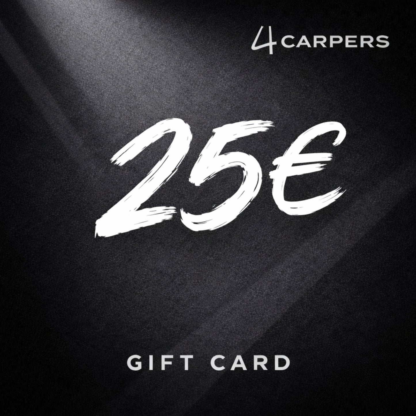 4Carpers €25 gift card for carp fishing gear
