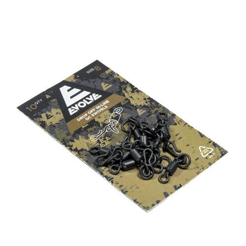 Evolve Drop Off In-Line QC Swivels Griezuļi (10 gb)