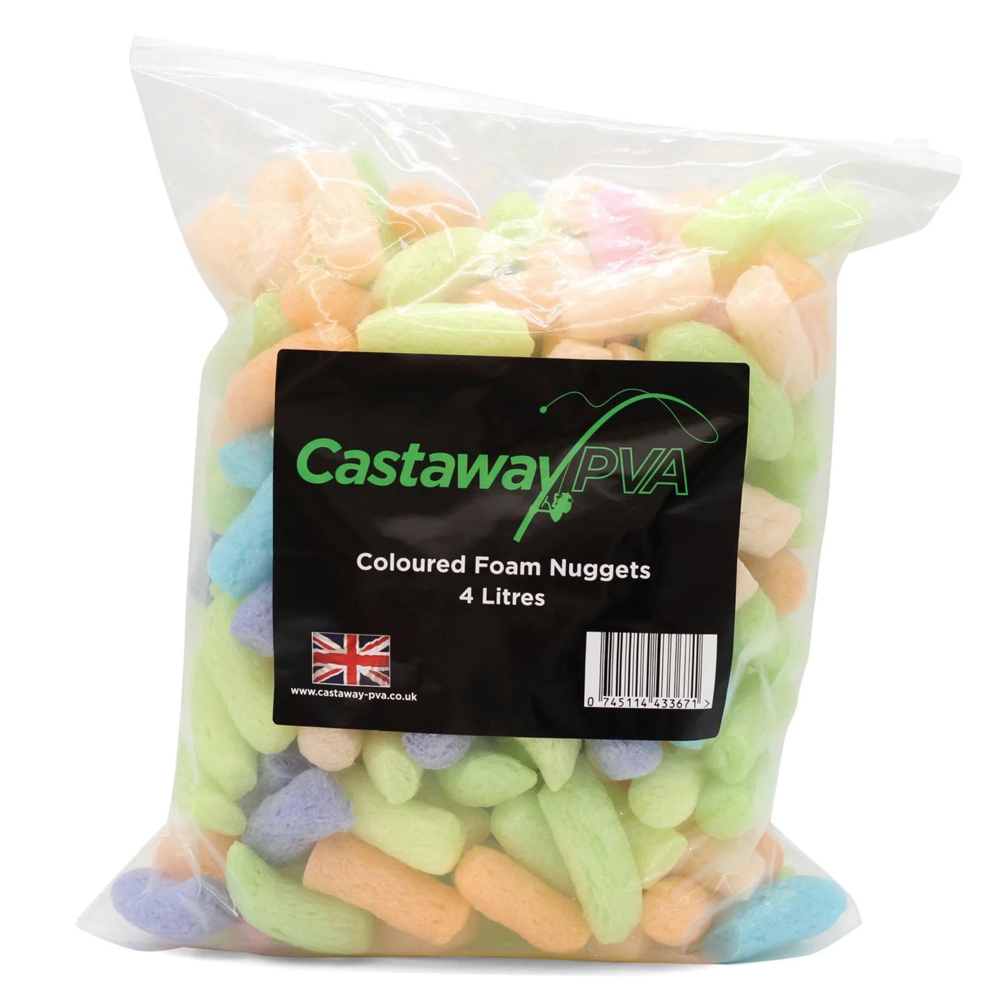 Castaway PVA nuggets 4L coloured for hook point protection