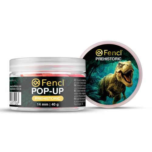 Fencl Pop-Up Prehistoric 14mm salmon and anchovy floating hookbait