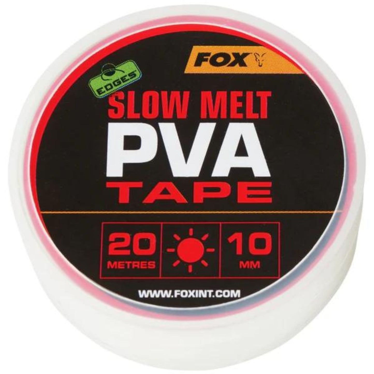 Fox Edges PVA tape Slow Melt 20m for warm water and deep lakes