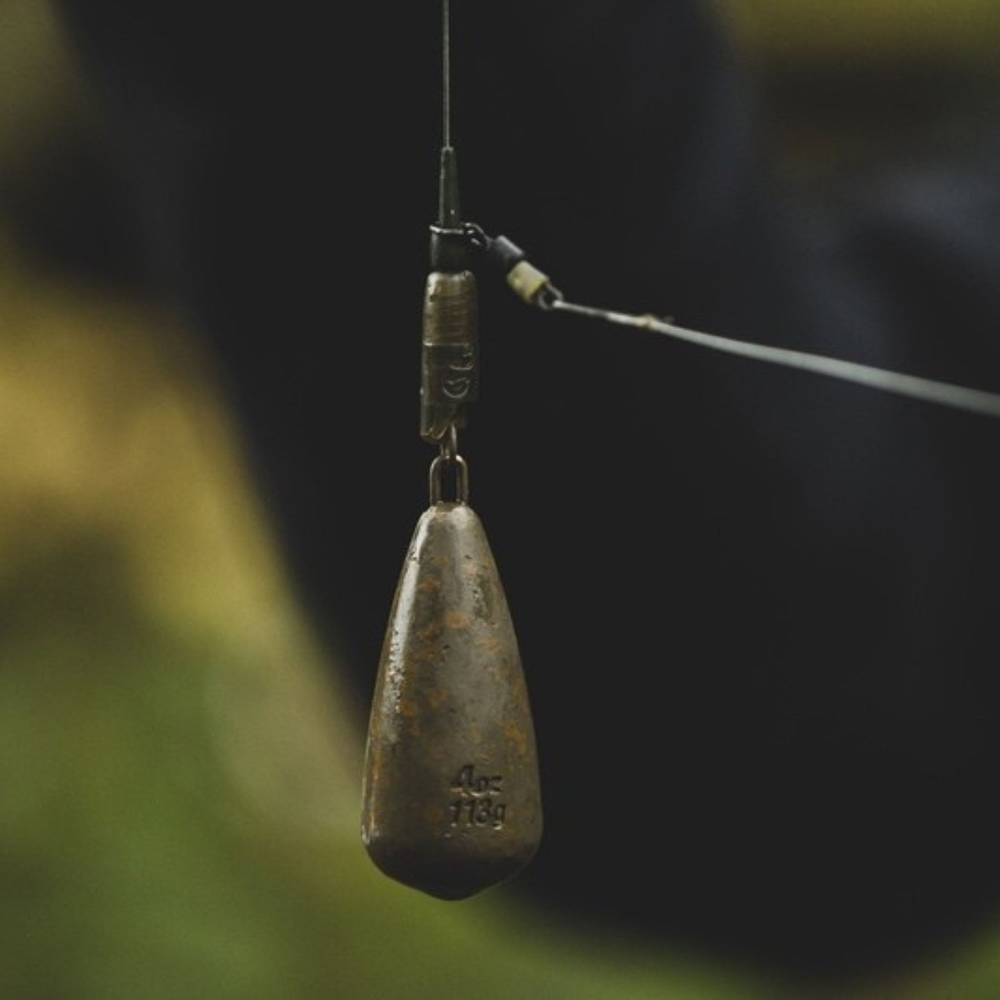 Korda Mini Heli-Safe detail showing compact design with size 11 half-barrel swivel, 2 pack