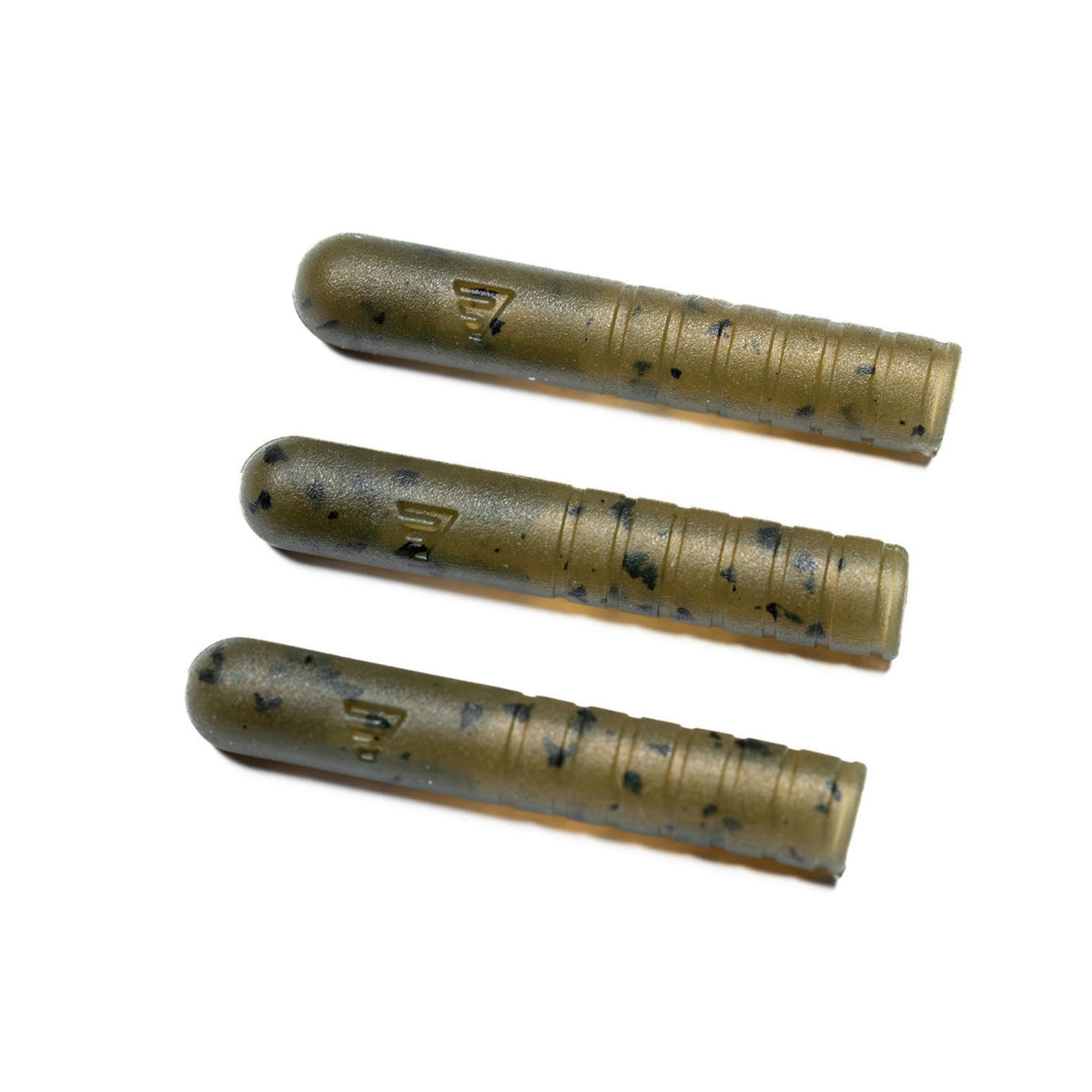 Evolve Leader Heli Buffer Sleeves detail showing rounded top and wide opening for helicopter and chod rigs