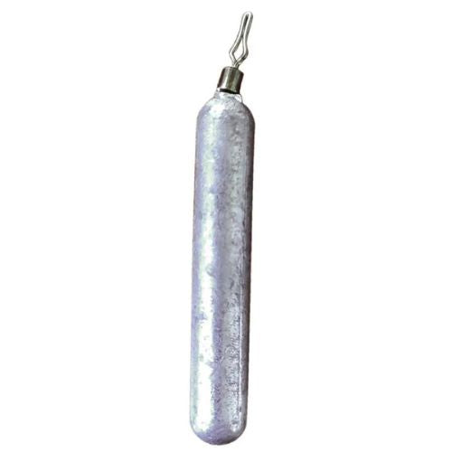 4Carpers Cylinder Drop Shot Weights with swivel and pinch-style line attachment