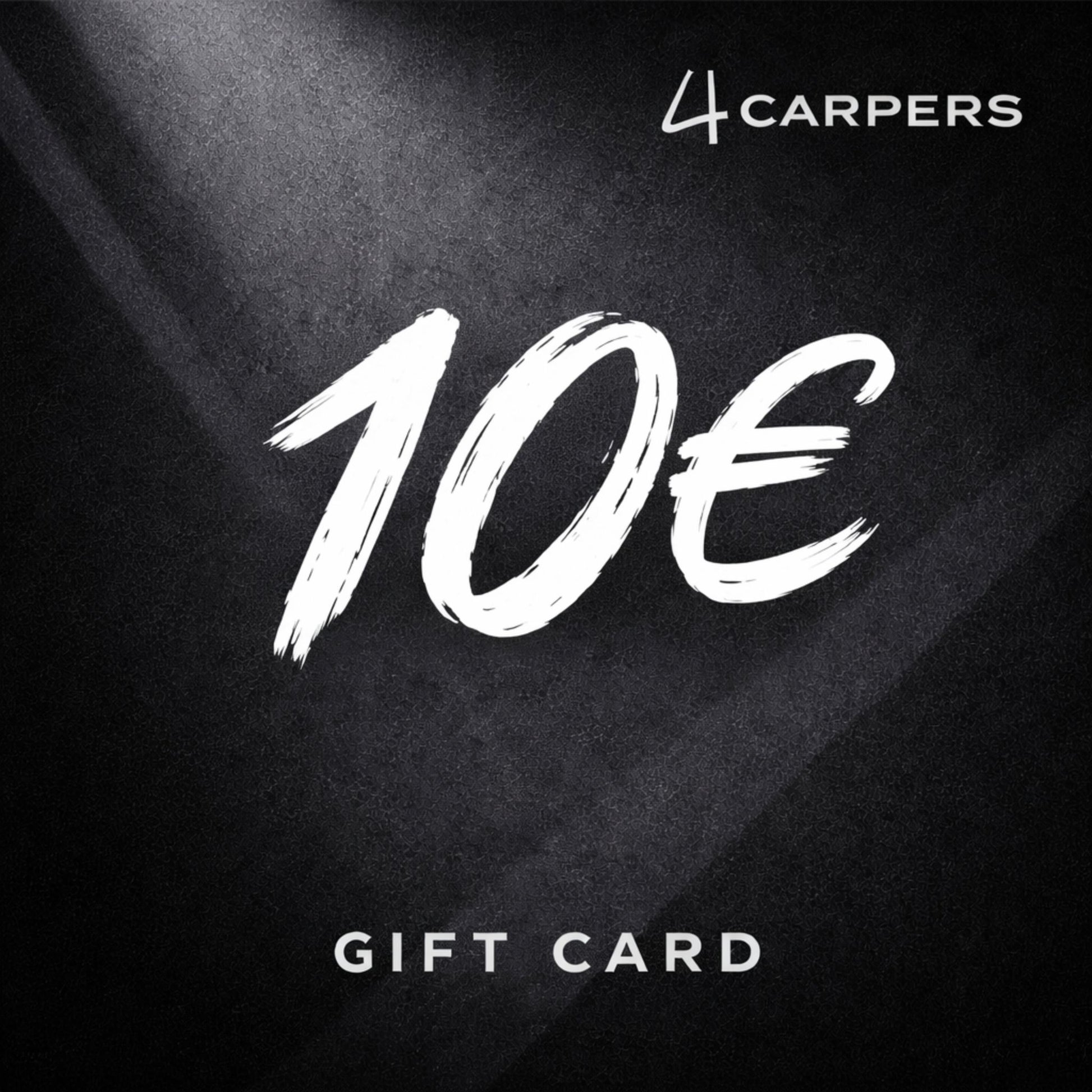 4Carpers €10 gift card for carp fishing gear
