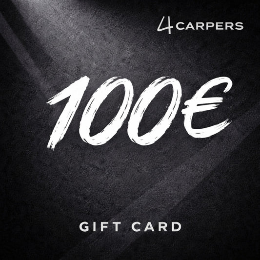 4Carpers €100 gift card for carp fishing gear