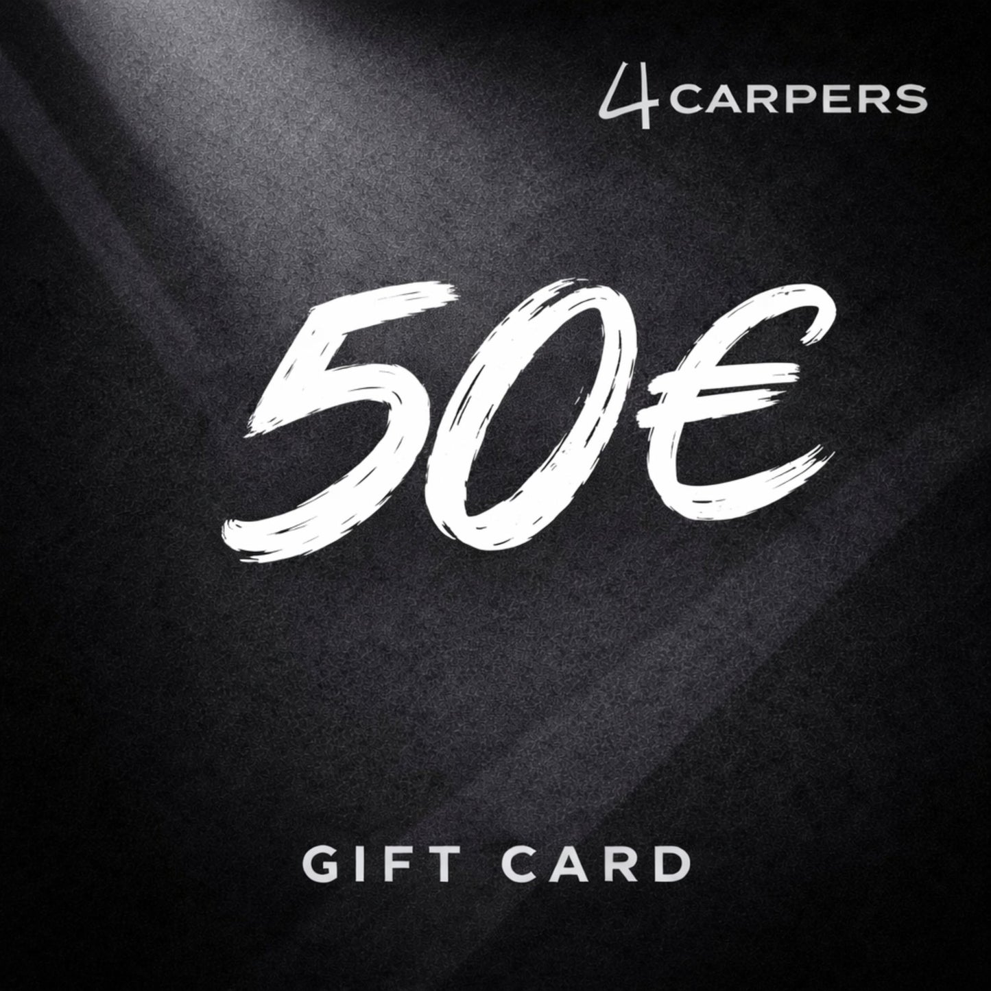 4Carpers €50 gift card for carp fishing gear