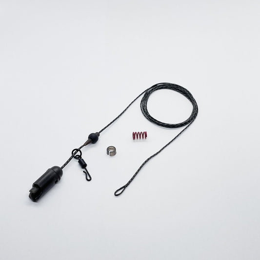 4Carpers Heli Leader System Drop-Off Version mini green 75cm 40lb with lead release mechanism