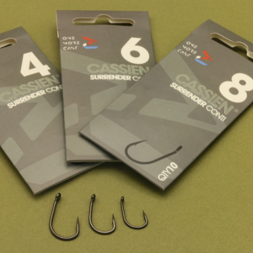 Karpu āķi OMC Cassien Surrender Conti Hooks (10gb)