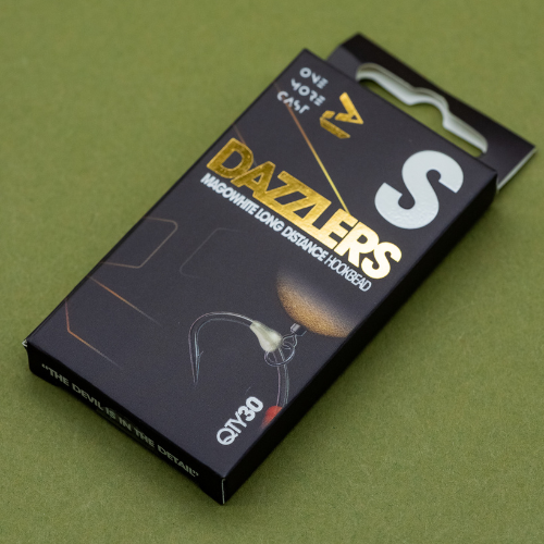 Āķu gumijas OMC Dazzlers Cornellow Distance Hookbead (30gb)