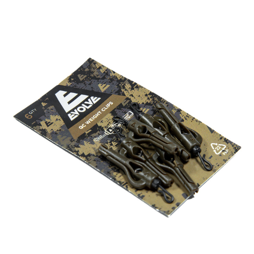 Drošie klipši Evolve QC Weight Clips (6gb)