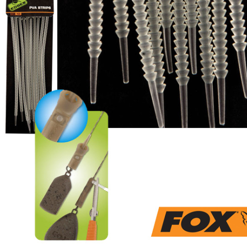 PVA stopari montāžām Fox Edges PVA Strips (10gb)