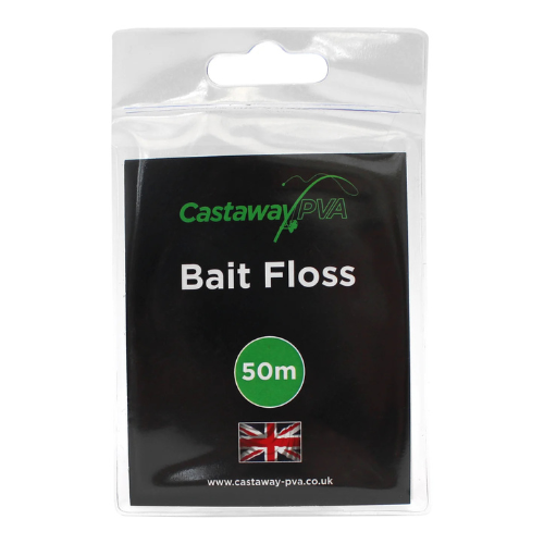 Fluorescējošs ēsmas diegs Castaway PVA Bait Floss Florescent (50m)