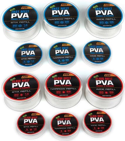 Rezerves PVA siets Fox Edges PVA tīkls