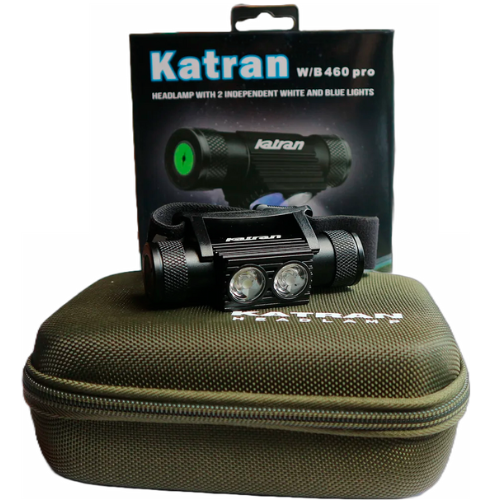Katran Headlamp KATRAN – W/B460 PRO (case + battery)