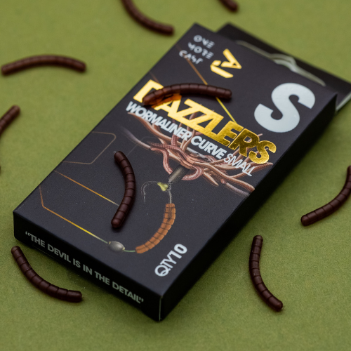 Gumijas āķim OMC Dazzlers Curve (10gb)