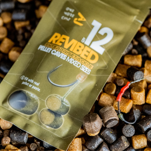 Konteineris ēsmai OMC Revibed Pellet Caves (12gb)