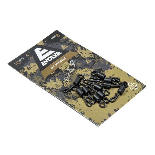 Evolve QC Swivels with packaging