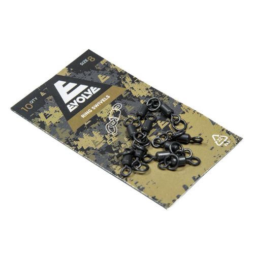 Evolve Ring Swivels Size 8 with packaging