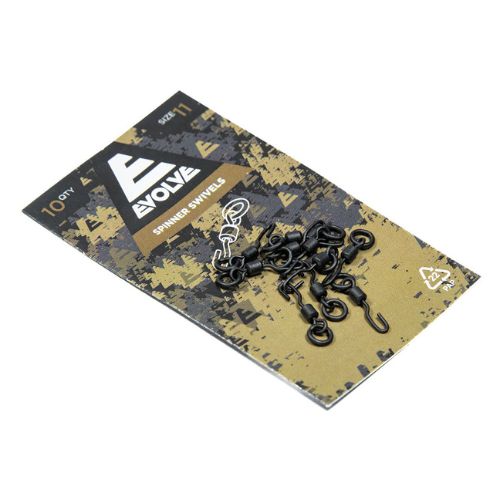 Evolve Spinner Swivels Size 11 with packaging
