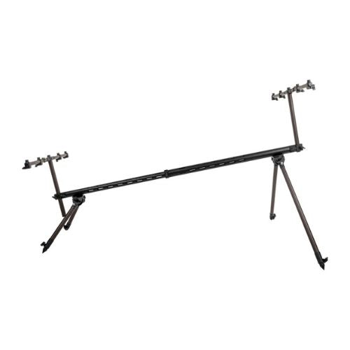 Fencl Rodpod Xtreme fully extended to 150 cm with dual buzzer bars side view