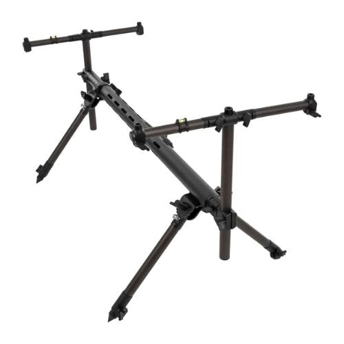Fencl Rodpod Xtreme carbon rod pod full setup with buzzer bars and telescopic legs