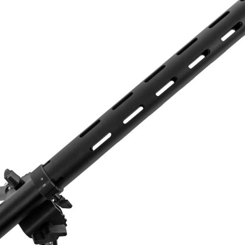 Fencl Rodpod Xtreme telescopic central body extended with slotted adjustment rail