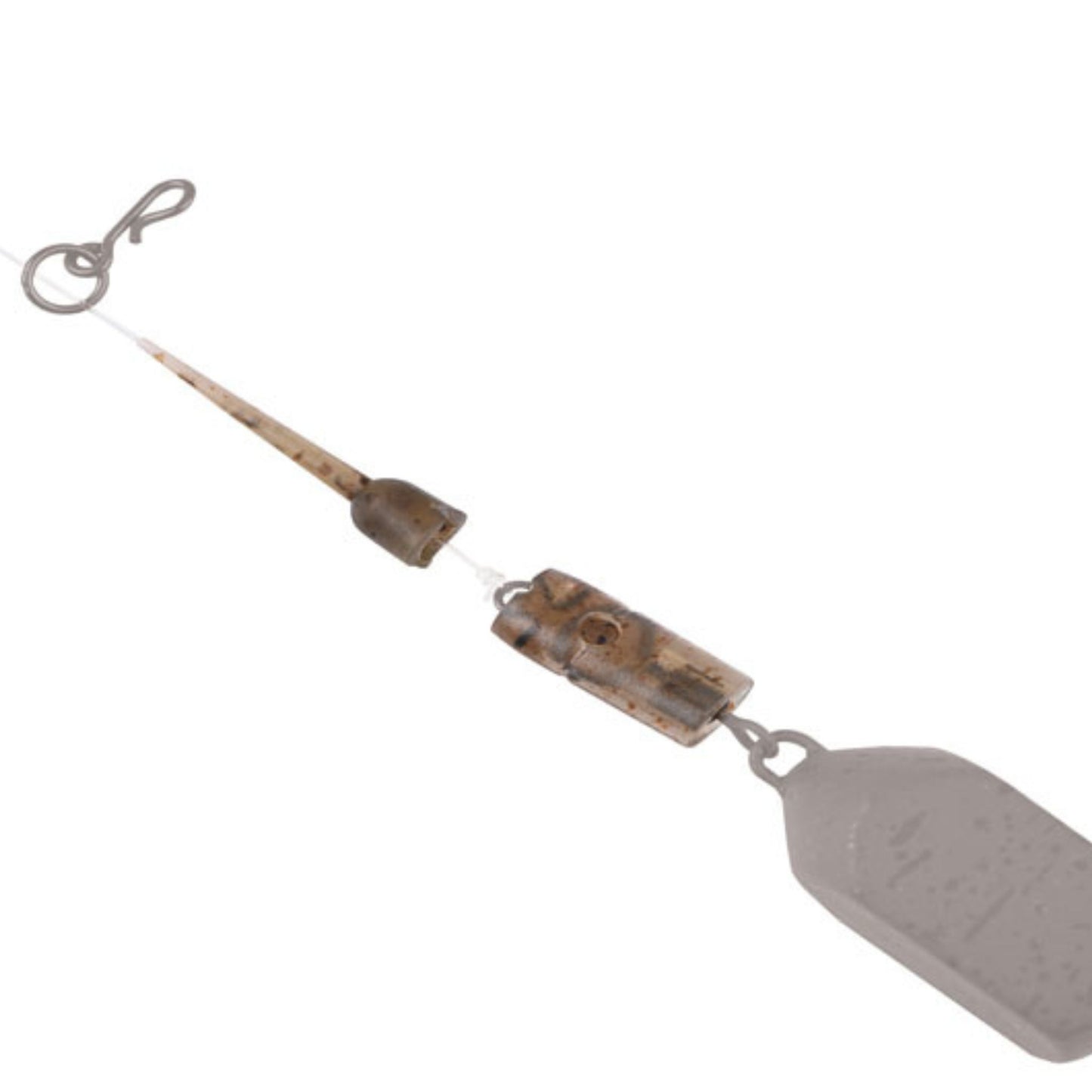 Fox Edges Drop Off Heli Buffer Bead Kit step 3 setup guide showing T-peg lead attachment