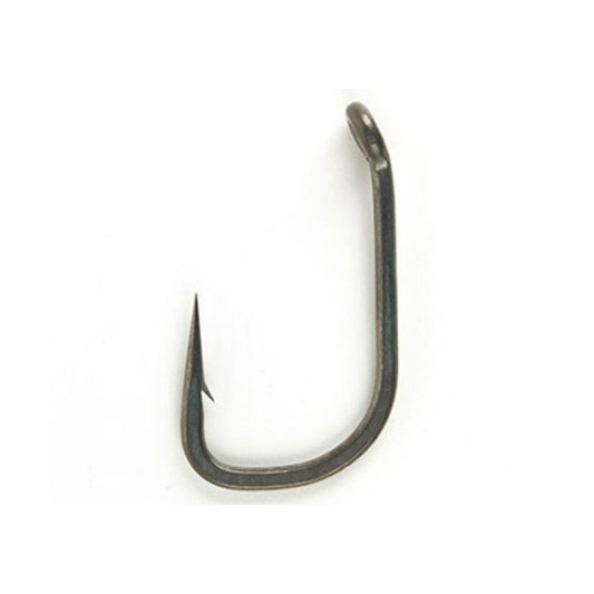 Fox Wide Gape Straight carp fishing hooks with 25-degree in-turned eye and XC80 Vanadium steel, 10 pack