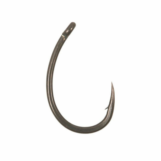 Korda Krank carp fishing hooks with wide gape and offset beaked point, 10 pack