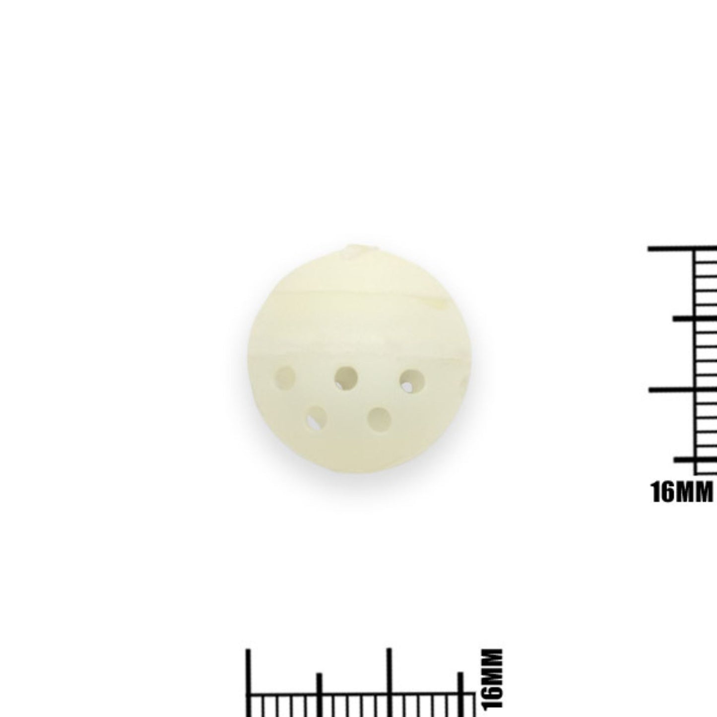 Liquirigs Multi-Bait Boilie Hookbait System in-line 16mm washed out white