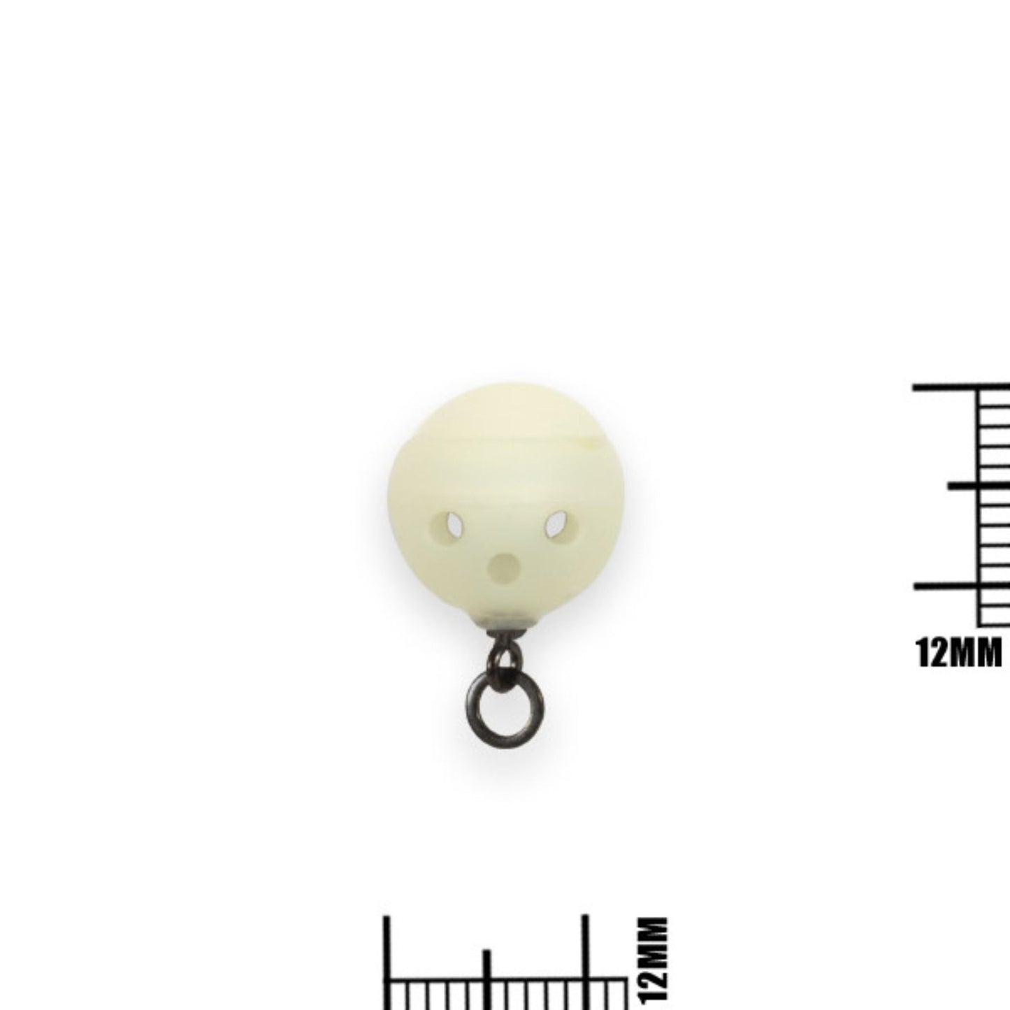 Liquirigs Multi-Bait Boilie Hookbait System swivel 12mm washed out white