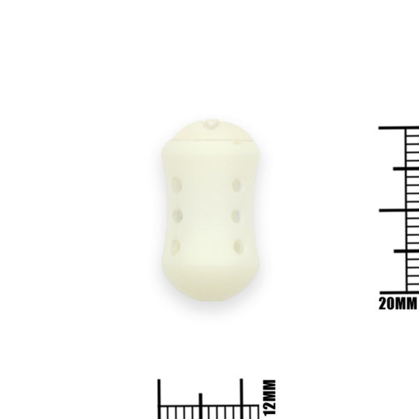 Liquirigs Multi-Bait Dumbell Hookbait System in-line 12mm washed out white