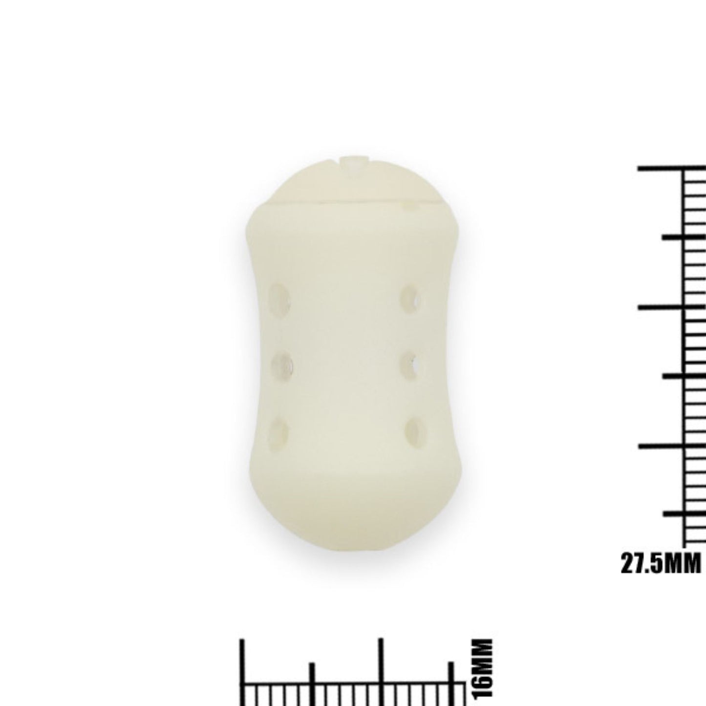 Liquirigs Multi-Bait Dumbell Hookbait System in-line 16mm washed out white