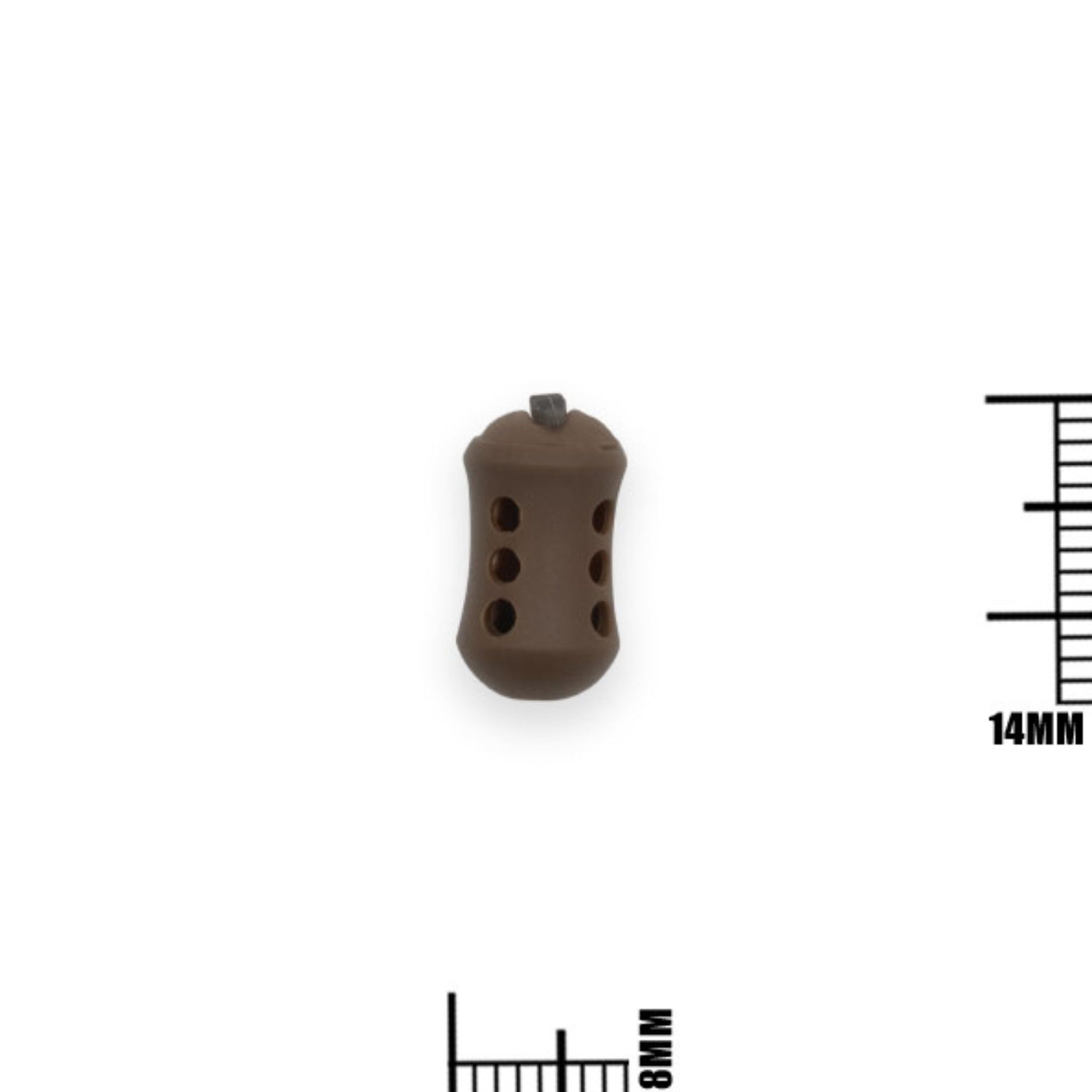 Liquirigs Multi-Bait Dumbell Hookbait System in-line 8mm brown