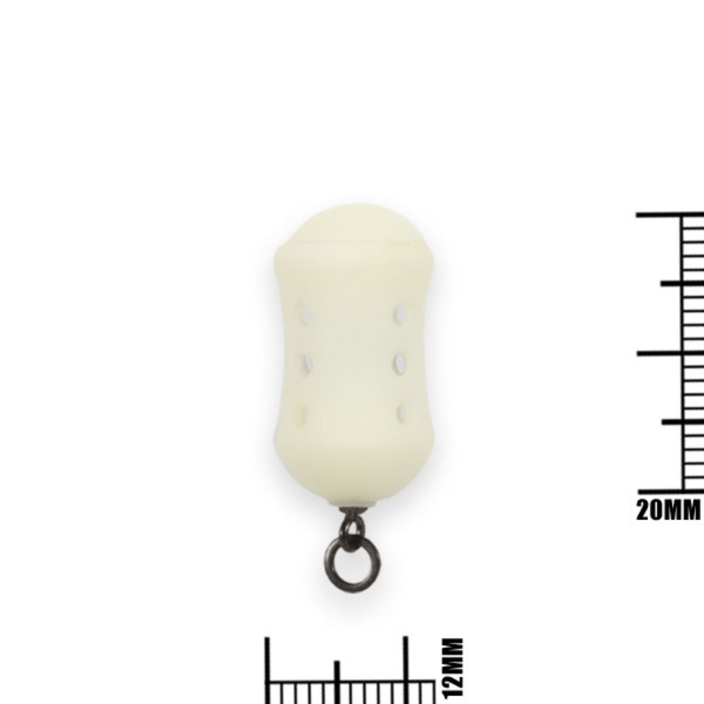 Liquirigs Multi-Bait Dumbell Hookbait System swivel 12mm washed out white