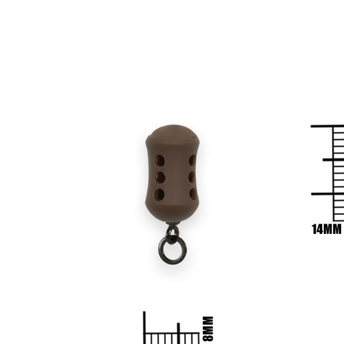 Liquirigs Multi-Bait Dumbell Hookbait System swivel 8mm brown