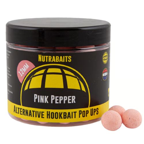 Nutrabaits Pink Pepper Alternative Hookbaits pop up hookbaits