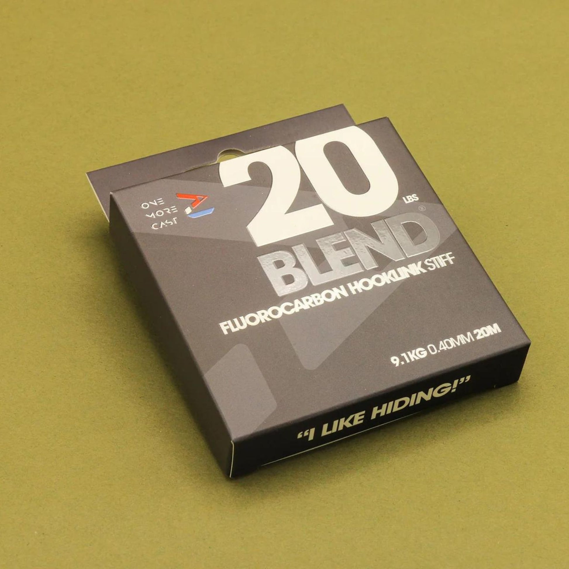 OMC Blend stiff fluorocarbon hooklink 20m for carp fishing rigs