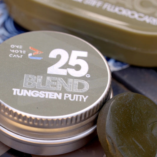 OMC Blend Tungsten Putty 25gr moldable camouflage putty for balancing carp fishing rigs