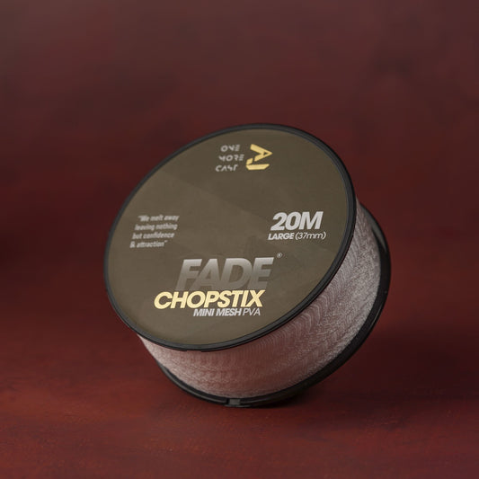 OMC Fade Chopstix PVA mesh refill 37mm 20m for making PVA sticks in carp fishing