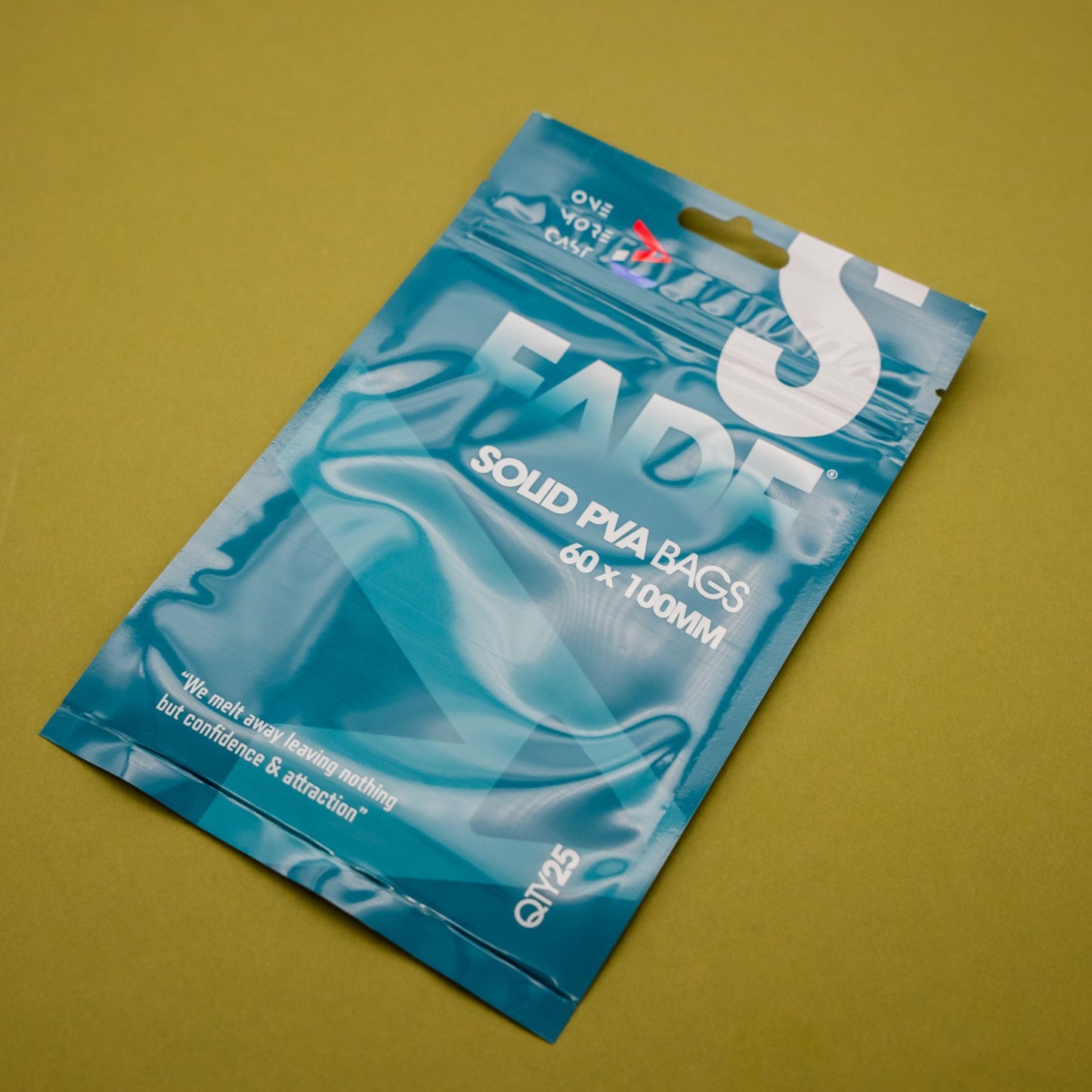 OMC FADE Solid PVA bags small 25pcs for compact bait presentation