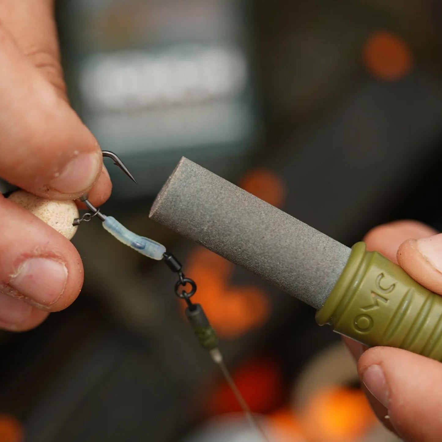 OMC Tweakers Touch Me Up sharpening hook step 2