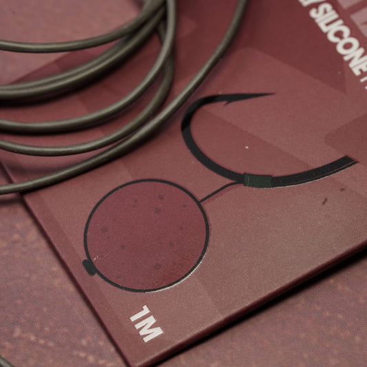 OMC Vitabitz Simply Silicone Hook Tubing 1m for securing hair in Claw and Blowback rig presentations