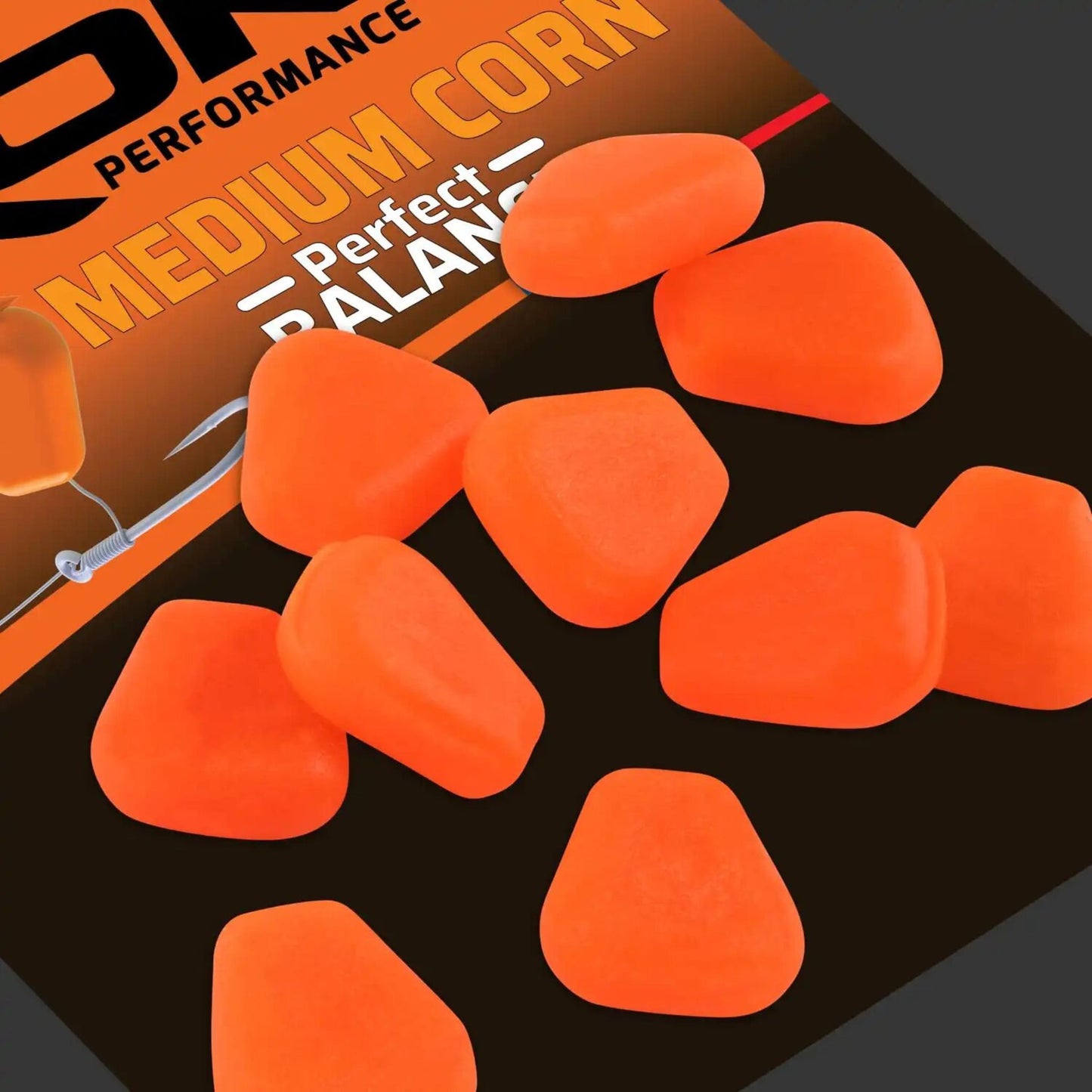 ROK Medium Corn Perfect Balance orange 20 pack for PVA stick fishing