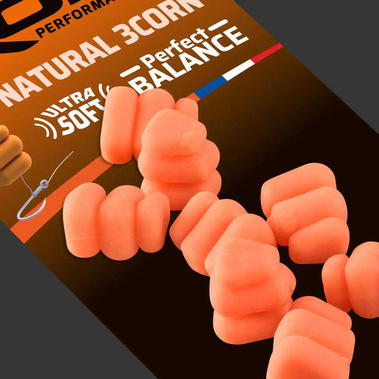 ROK Natural 3corn Ultra Soft Perfect Balance orange 16 pack for PVA stick fishing