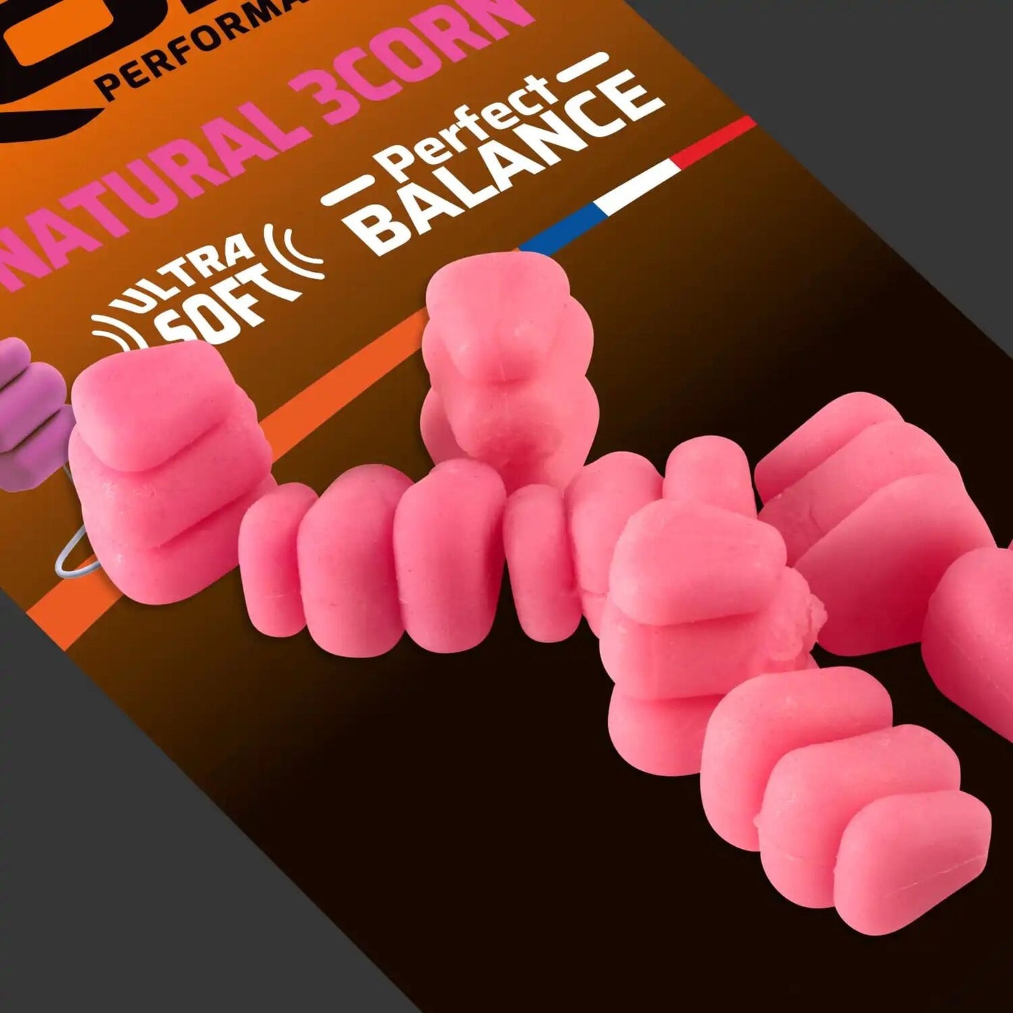 ROK Natural 3corn Ultra Soft Perfect Balance pink 16 pack for PVA stick fishing