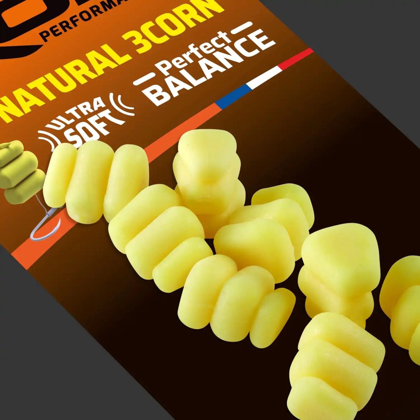 ROK Natural 3corn Ultra Soft Perfect Balance yellow 16 pack for PVA stick fishing