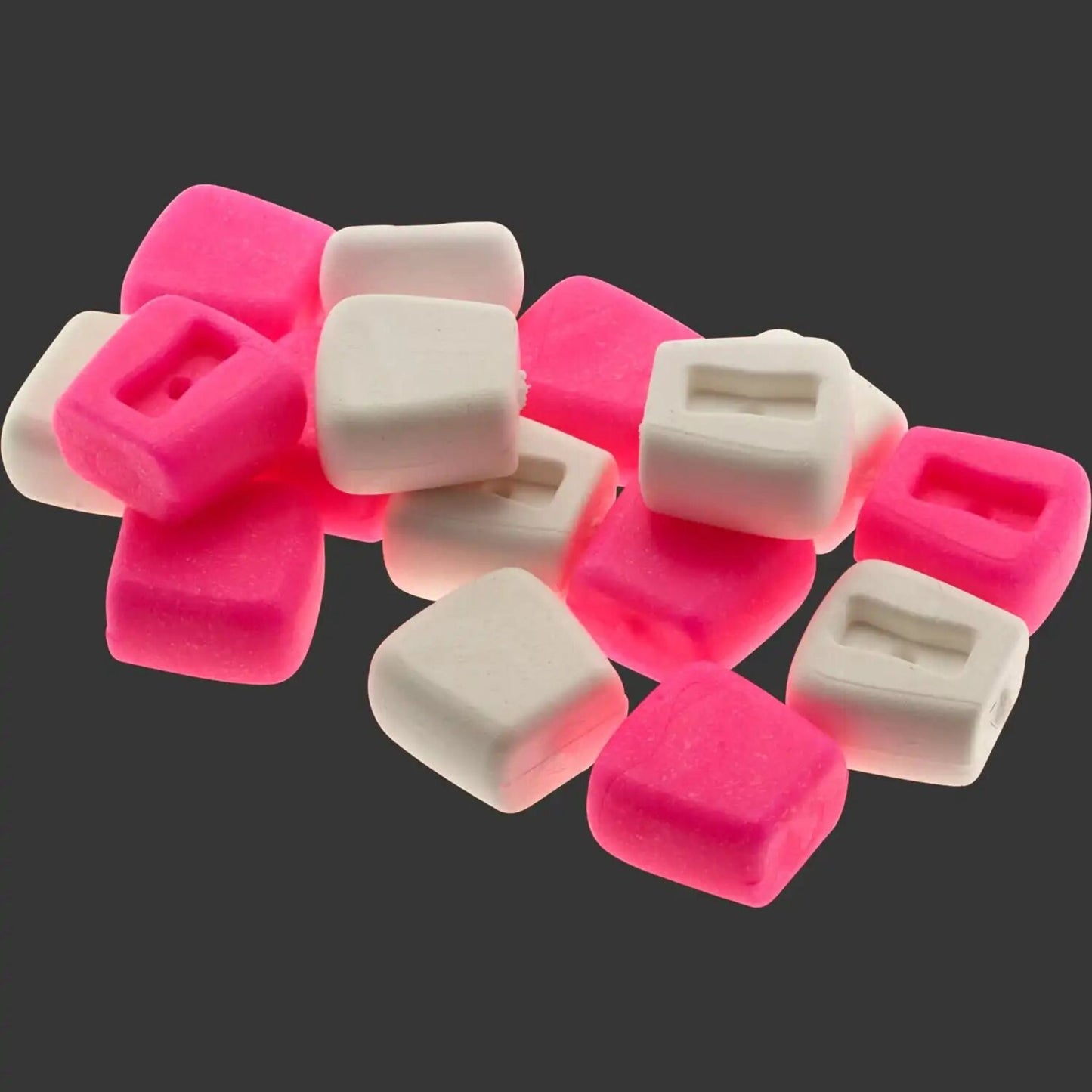 ROK PopUp Corn pink and white 16 pack for zig rig and snowman presentations