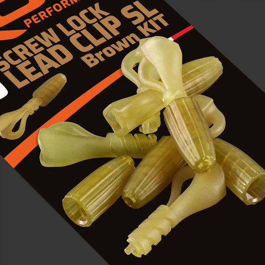 ROK Screw Lock Lead Clip 10 pack for running rigs with no resistance and safe lead ejection